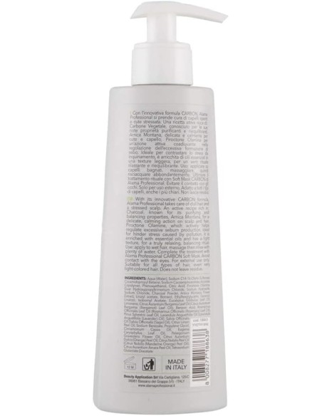 Alama Carbon Shampoo Per Cute Stressata - 300ml