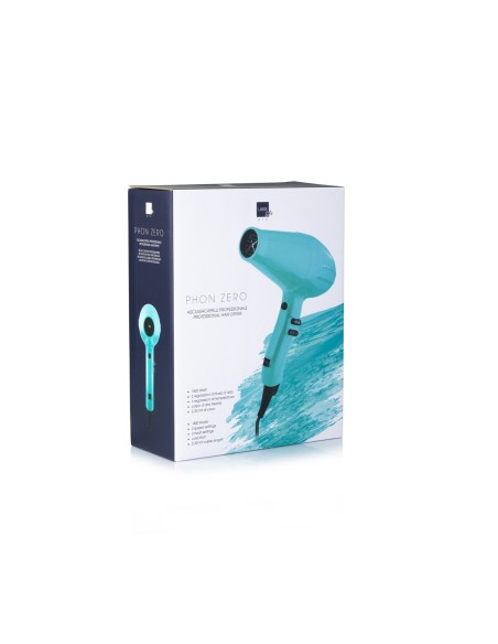 Phon Zero Asciugacapelli Professionale - 1800W celeste