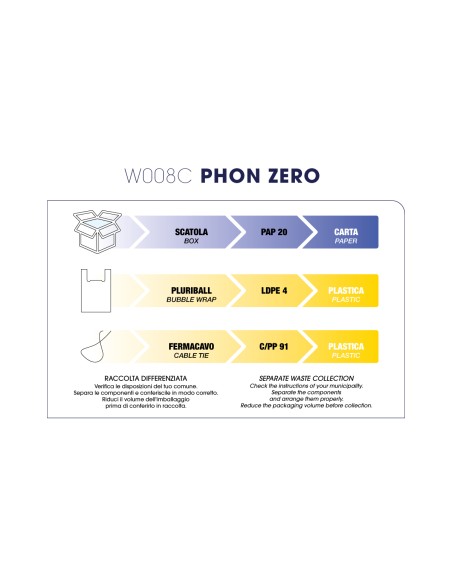 Phon Zero Asciugacapelli Professionale - 1800W celeste