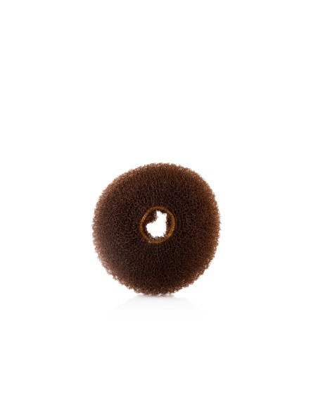 Ciambella acconciatura piccola castano 8 cm - Labor Pro