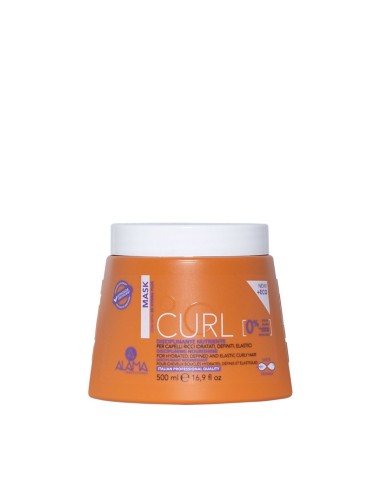 Maschera Per Capelli Ricci o Mossi 500ml - Alama