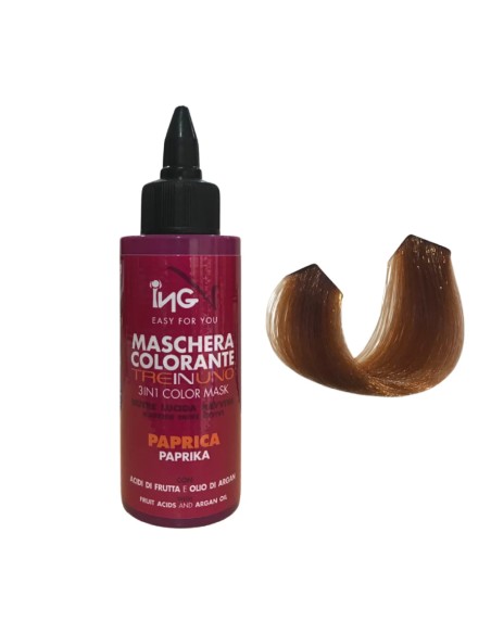 ING Maschera Colorante 3 in 1 Paprica - 100ml