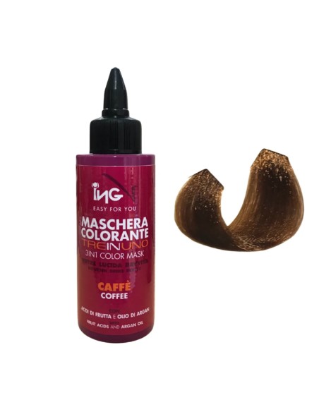 ING Maschera Colorante 3 in 1 Caffè - 100ml