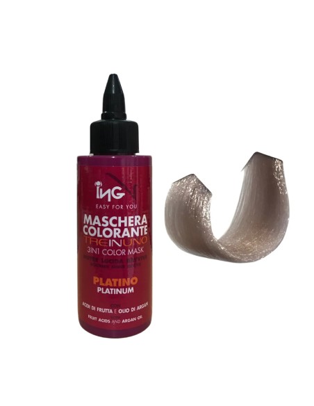 ING Maschera Colorante 3 in 1 Platino - 100ml