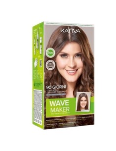 Kativa Vegan Kit Trattamento Ondulante Wave Maker 90 Giorni