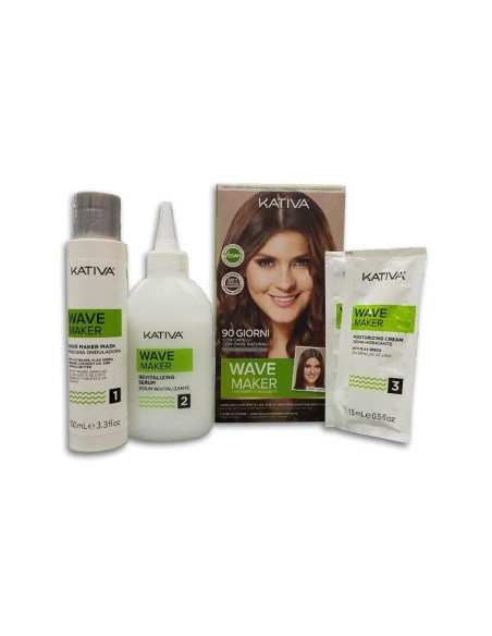 Kativa Vegan Kit Trattamento Ondulante Wave Maker 90 Giorni