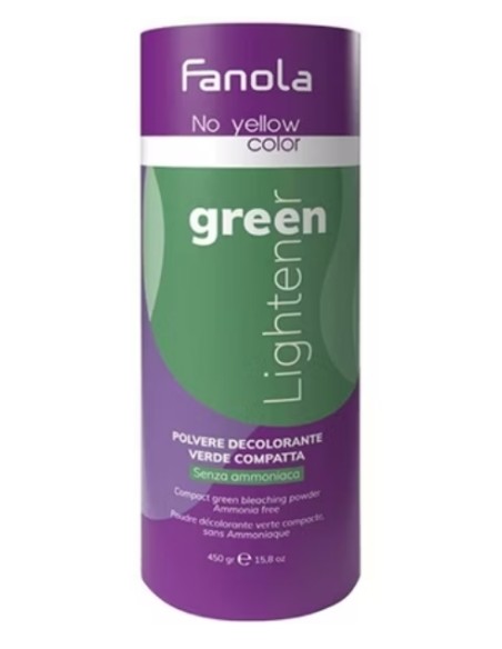 Fanola Polvere Decolorante Verde Compatta - 450gr