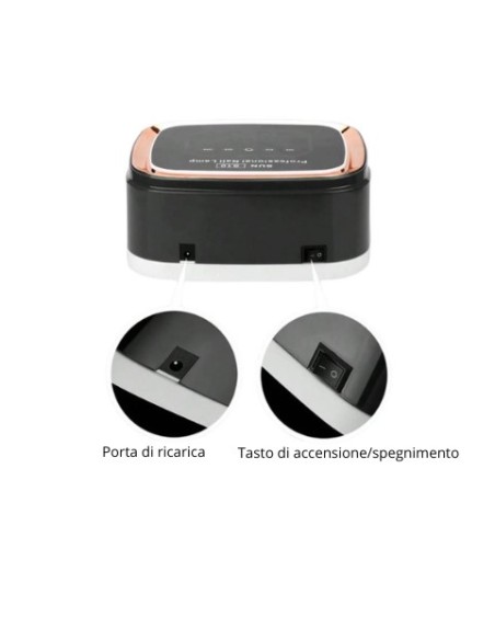 Lampada Ricaricabile Uv Led Suns10 - 108w