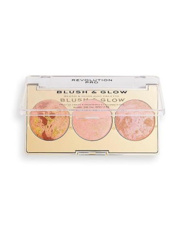 Makeup Revolution PRO Blush & Glow Palette -...
