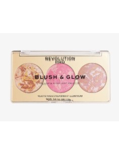 Makeup Revolution PRO Blush & Glow Palette - Rose Glow