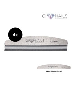 4x Lima Mezzaluna ANIMA NERA - 100/180