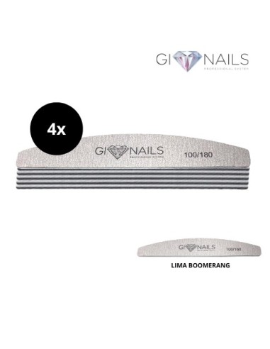 4x Lima Mezzaluna ANIMA NERA - 100/180