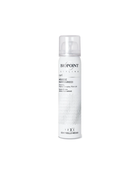 Biopoint Curl Mousse Ravvivaricci Formato Da Viaggio - 75ml