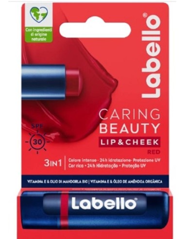 Labello Caring - Red