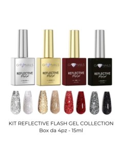 Kit Reflective Flash Gel Collection - 15ml