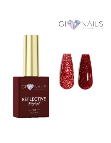 Reflective Flash Gel - Red - 15ml
