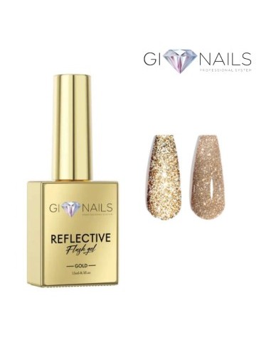 Reflective Flash Gel - Gold - 15ml