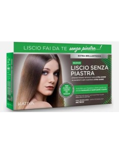 KATIVA Trattamento Liscio Senza Piastra Capelli Crespi e...