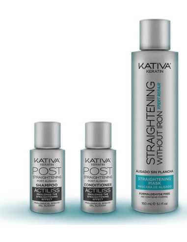KATIVA Trattamento Liscio Senza Piastra Doppie...