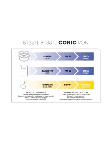 Labor Ferro arricciacapelli TLine Ceramic Pro 19mm