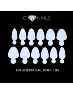 Formine In Gomma Per Dual Form - 12pz