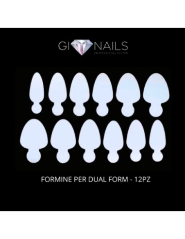 Formine In Gomma Per Dual Form - 12pz