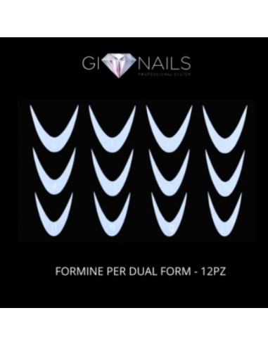 Formine In Gomma Per Dual Form - 12pz