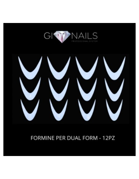 Formine In Gomma Per Dual Form - 12pz