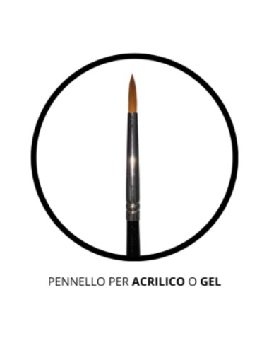Pennello Per Acrilico/Gel - Mis.4