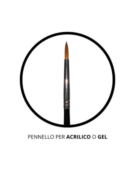 Pennello Per Acrilico/Gel - Mis.4