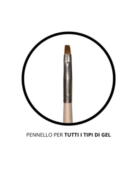 Pennello Per Tutti i Tipi di Gel - Kolinsky 4