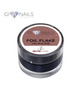 Gel Builder Foil Flake 15 - 30g