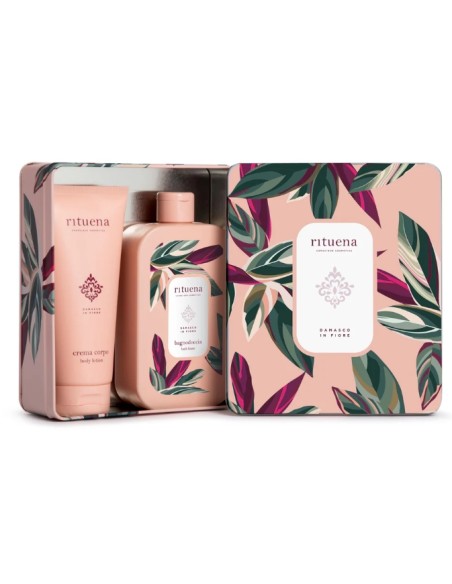 Cofanetto Rituena Damasco In Fiore