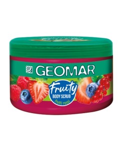 Geomar Body Scrub Frutti Rossi