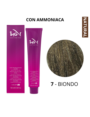 Crema Colorante (7 BIONDO) - COLOR ING