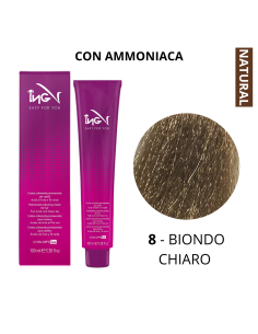Crema Colorante (8 BIONDO CHIARO) - COLOR ING