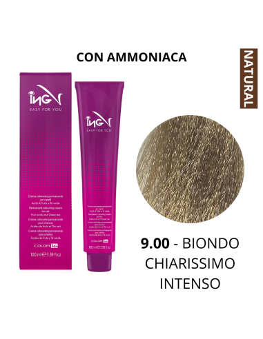 Crema Colorante (9.00 BIONDO CHIAR.MO INTENSO)...
