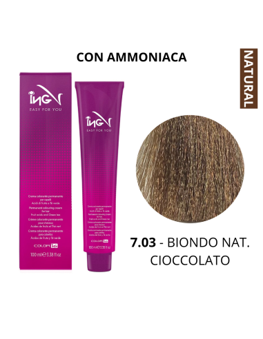 Crema Colorante (7.03 BIONDO NAT. CIOCCOLATO) -...