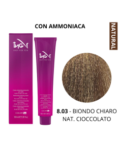 Crema Colorante (8.03 BIONDO CHIARO NAT. CIOCCOLATO) -...