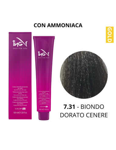 Crema Colorante (7.31 BIONDO DORATO CENERE) -...