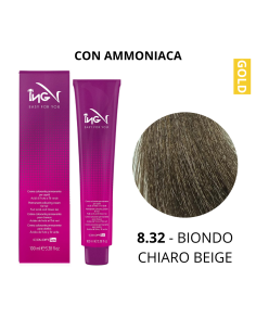 Crema Colorante (8.32 BIONDO CHIARO BEIGE) - COLOR ING