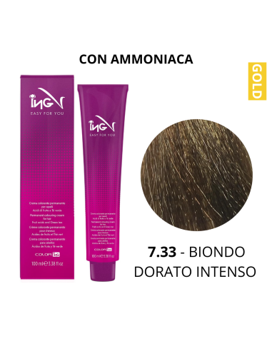 Crema Colorante (7.33 BIONDO DORATO INTENSO) -...
