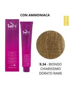 Crema Colorante (9.34 BIONDO CHIAR.MO DORATO RAME) -...