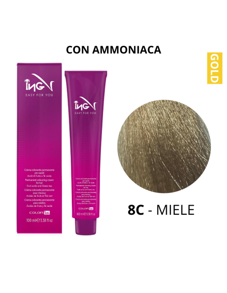 Crema Colorante (8C MIELE) - COLOR ING