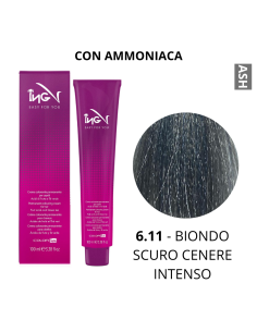 Crema Colorante (6.11 BIONDO SCURO CENERE INTENSO) -...