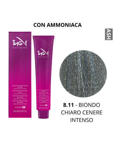 Crema Colorante (8.11 BIONDO CHIARO CENERE...