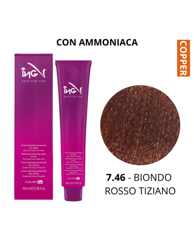 Crema Colorante (7.46 BIONDO ROSSO TIZIANO) -...