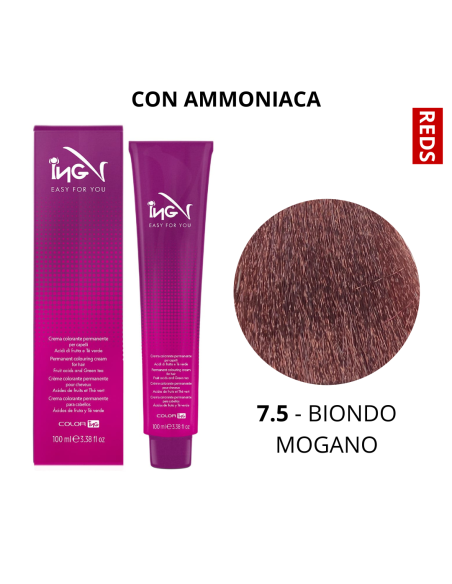 Crema Colorante (7.5 BIONDO MOGANO) - COLOR ING