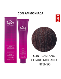 Crema Colorante (5.55 CASTANO CHIARO MOGANO INTENSO) -...