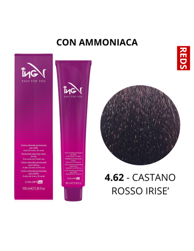 Crema Colorante (4.62 CASTANO ROSSO IRISE') -...